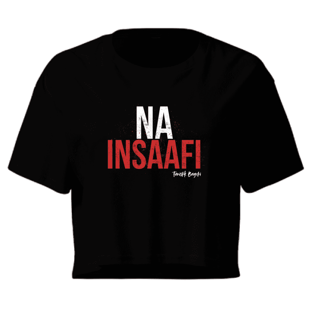 NA INSAAFI Crop Top