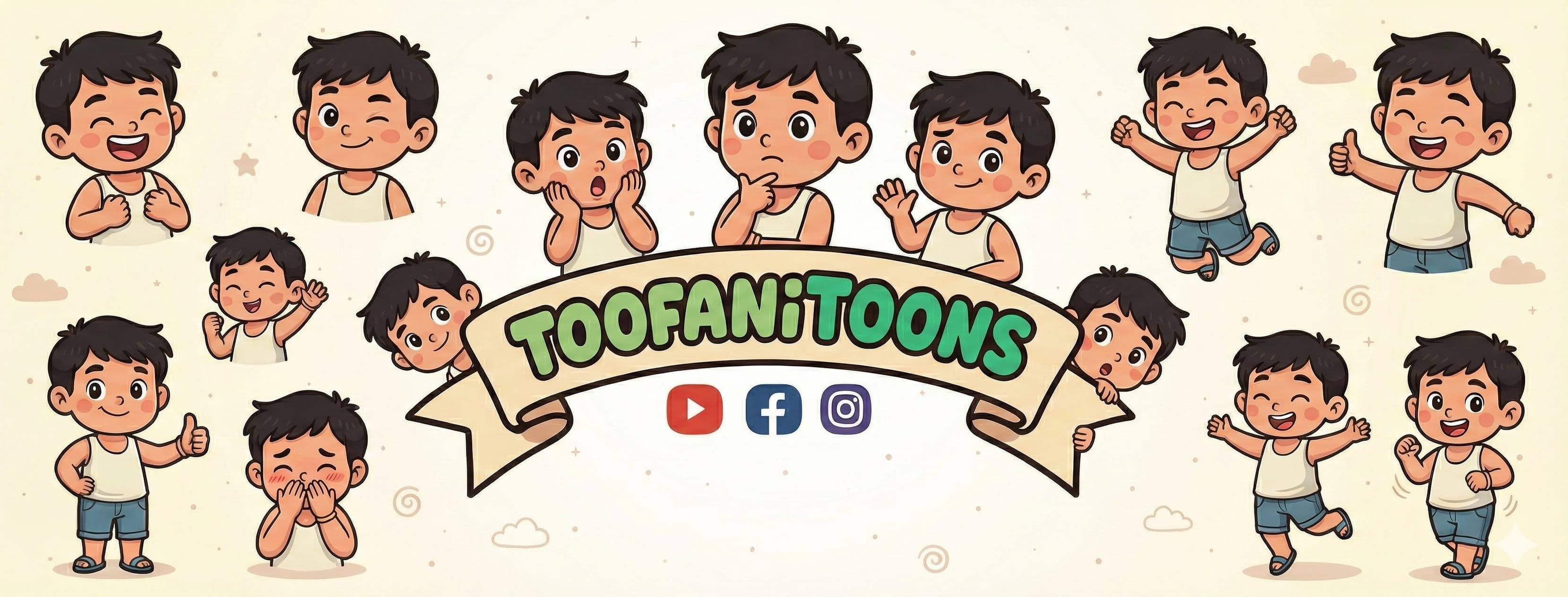 Toofanitoons cover