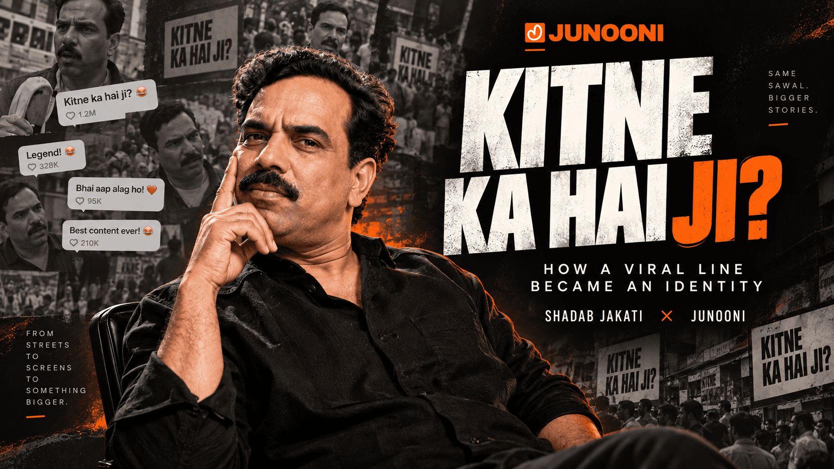 Kitne Ka Hai Ji? How Shadab Jakati Turned a Viral Line into Merch
